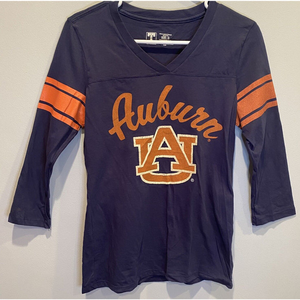 Official NCAA Auburn University Tigers‎ Long sleeve shirt Women's Sz S NWOT